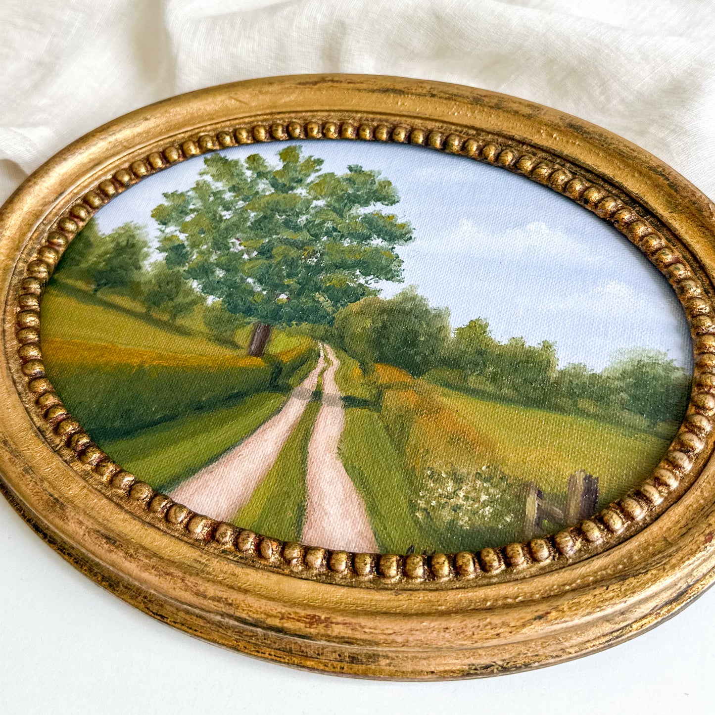 “A Road through the Valley” - Original Oil Painting