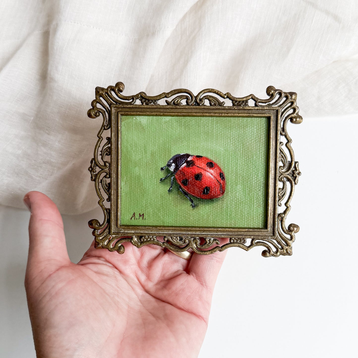 Day 8 - “Cute Little Ladybird”
