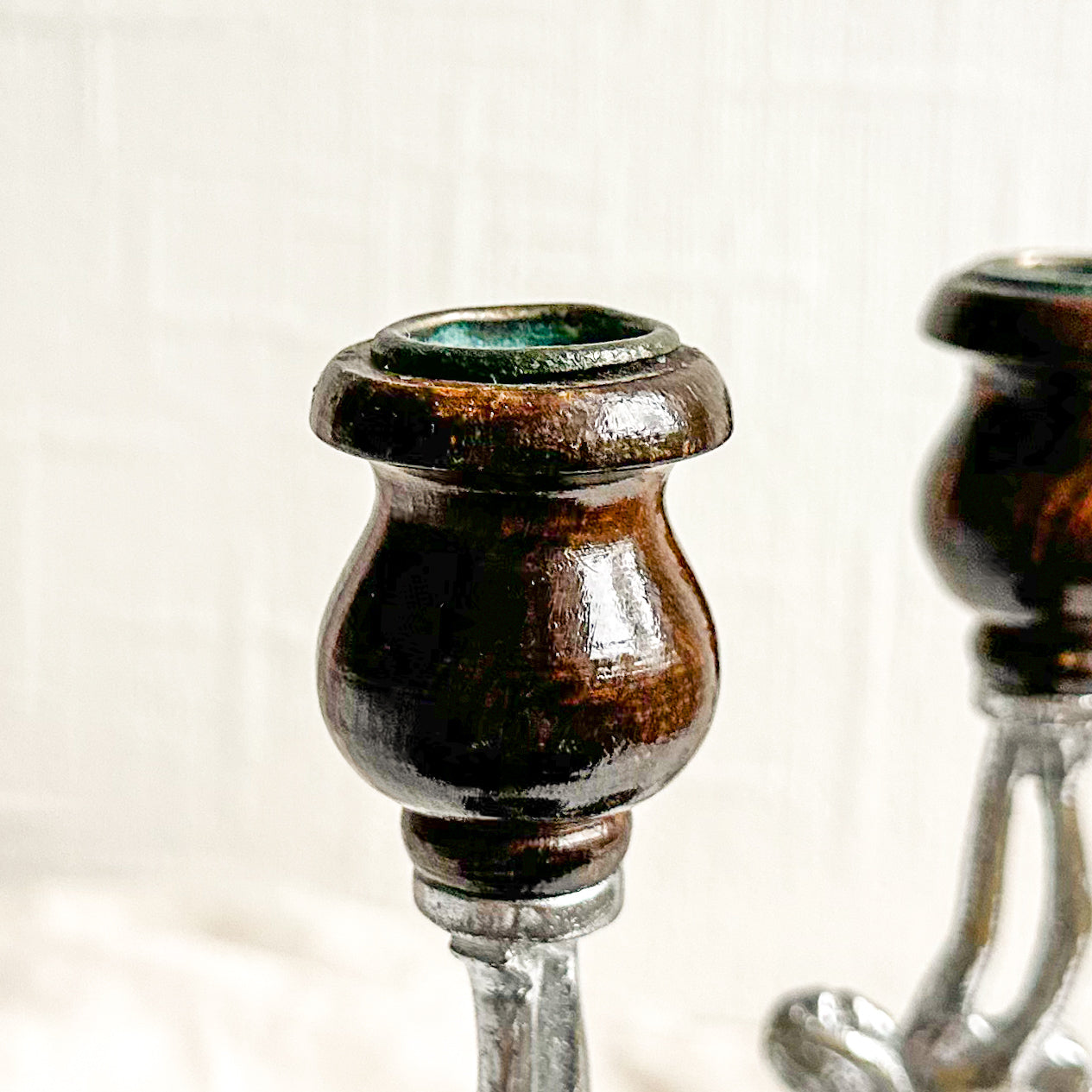 Pair of Art Deco Candlesticks