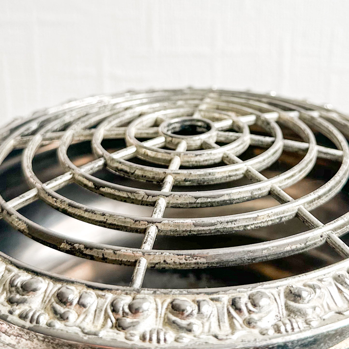 Silver Plated Rose Bowl
