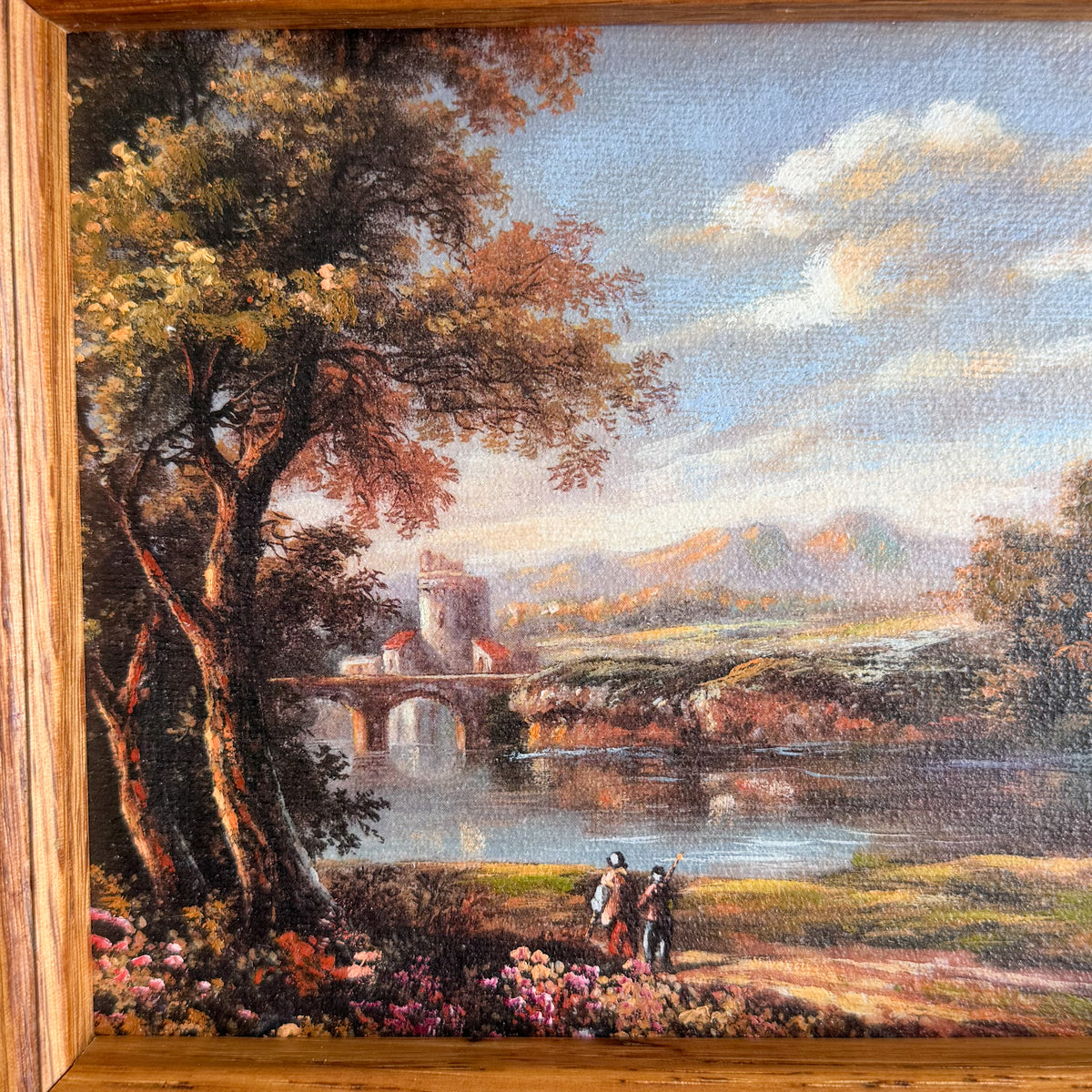 River Scene Oil Painting