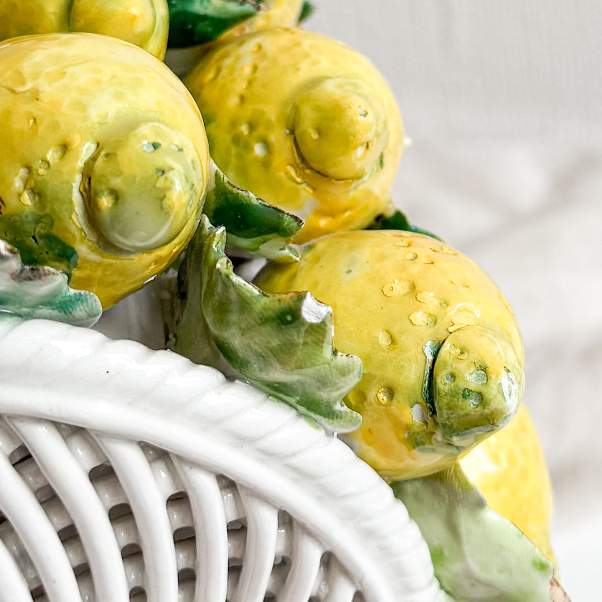 Capodimonte Ceramic Lemon Topiary