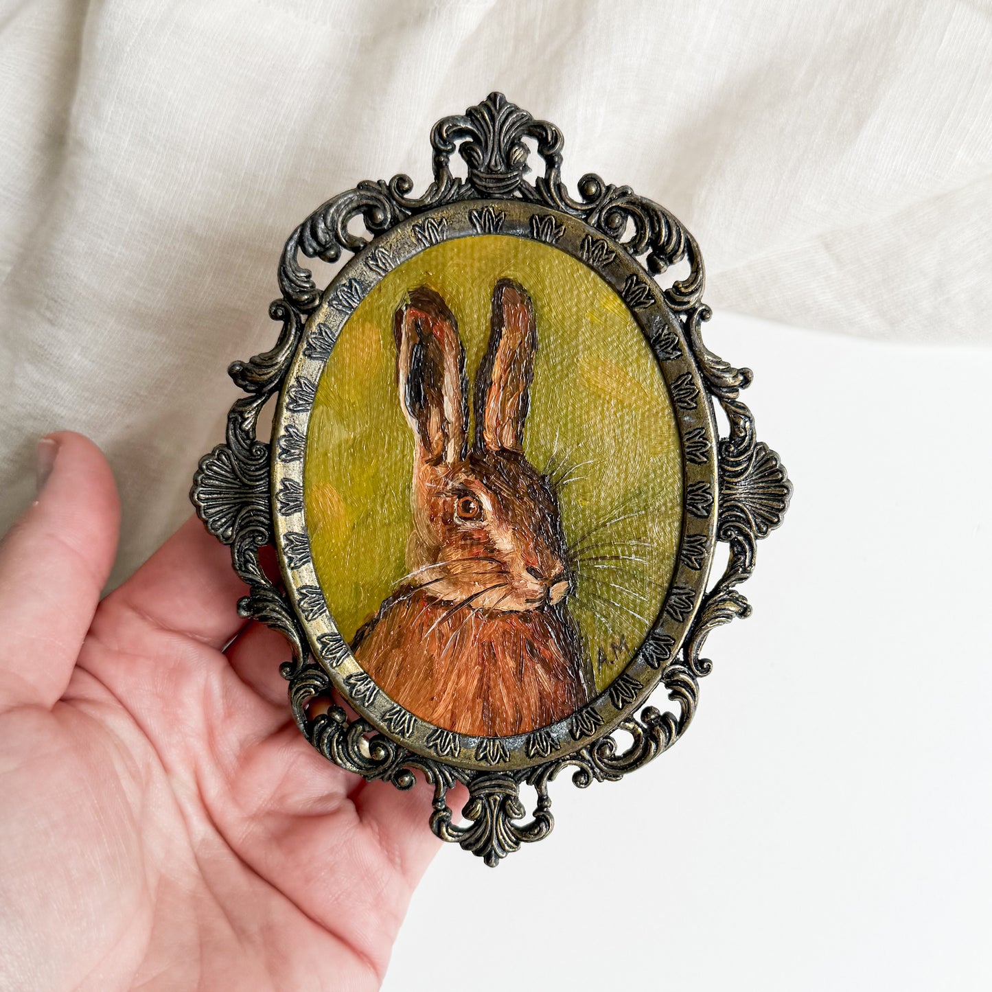 Day 2 - “Hare Portrait”