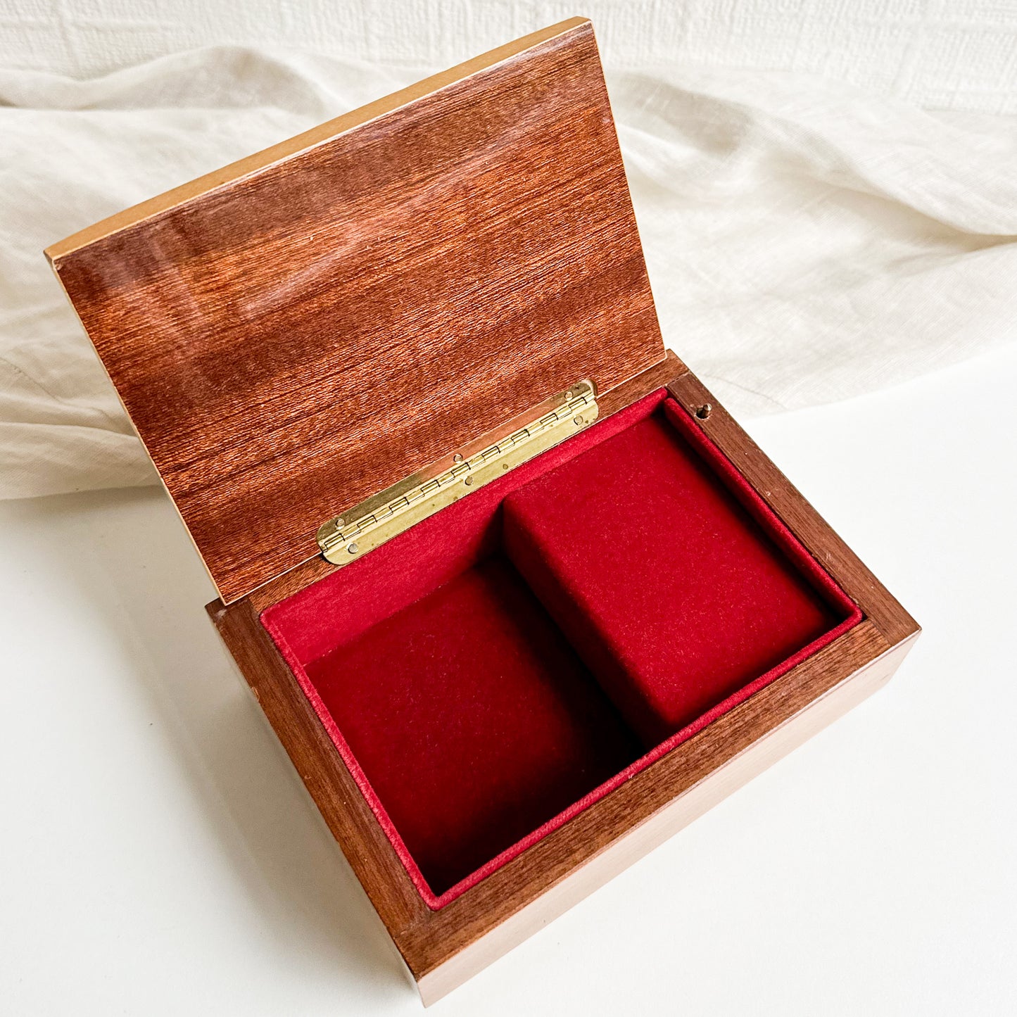 Wooden Marquetry Music Box