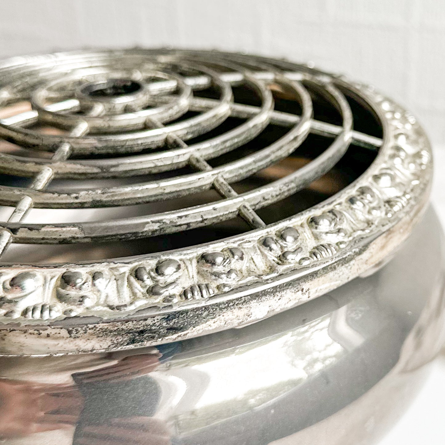 Silver Plated Rose Bowl