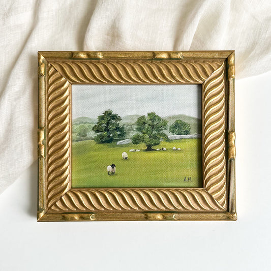 “Peaceful Pasture” - Original Oil Painting