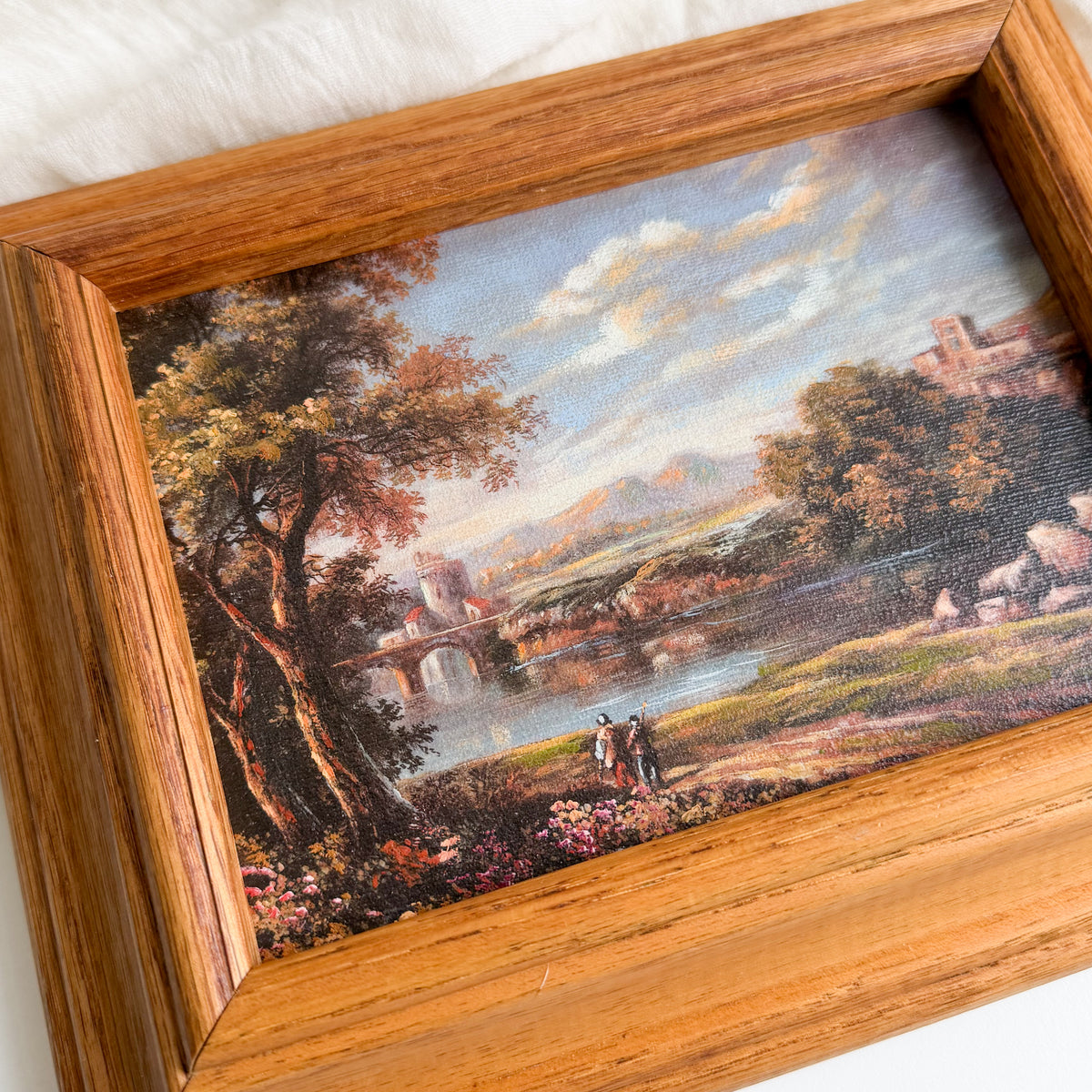 River Scene Oil Painting
