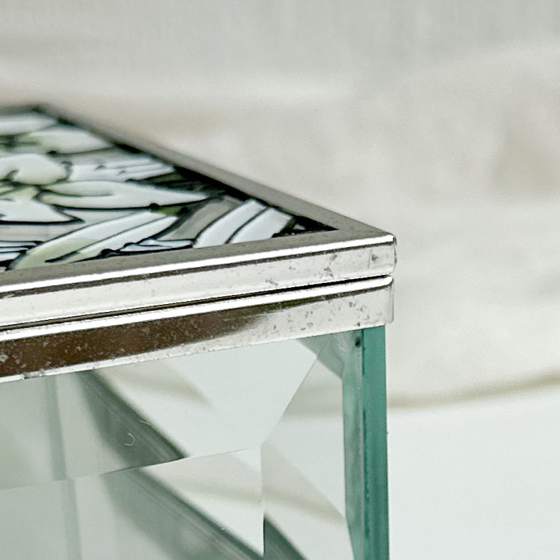Bevelled Glass Jewellery Box