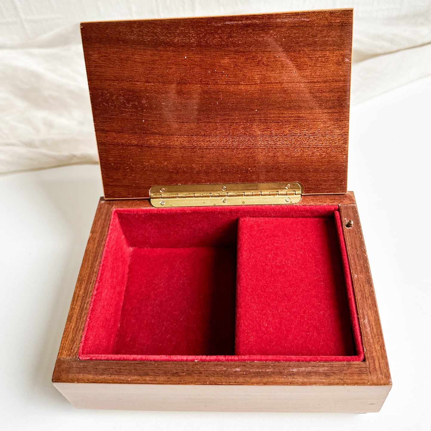 Wooden Marquetry Music Box