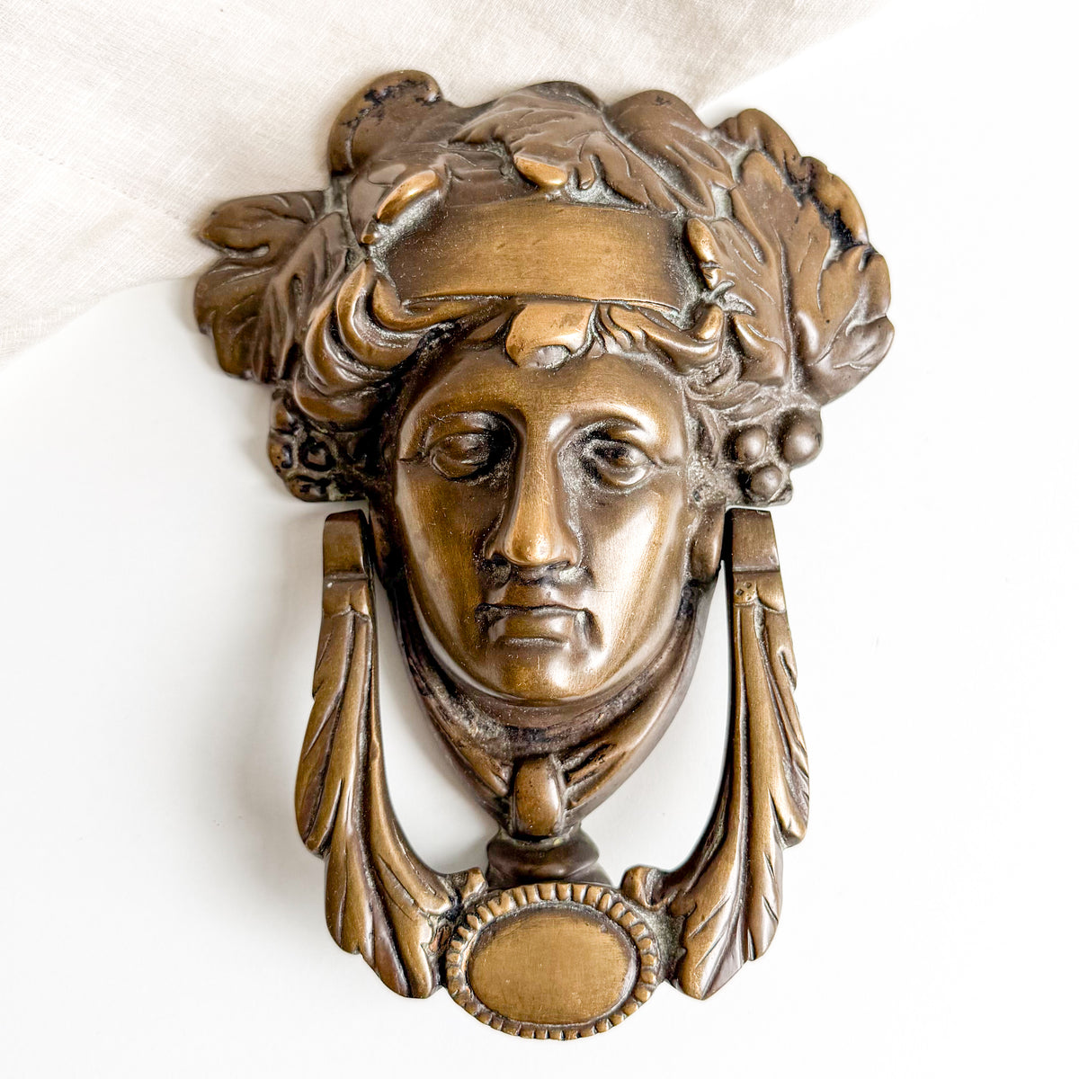 Art Nouveau Brass Door Knocker