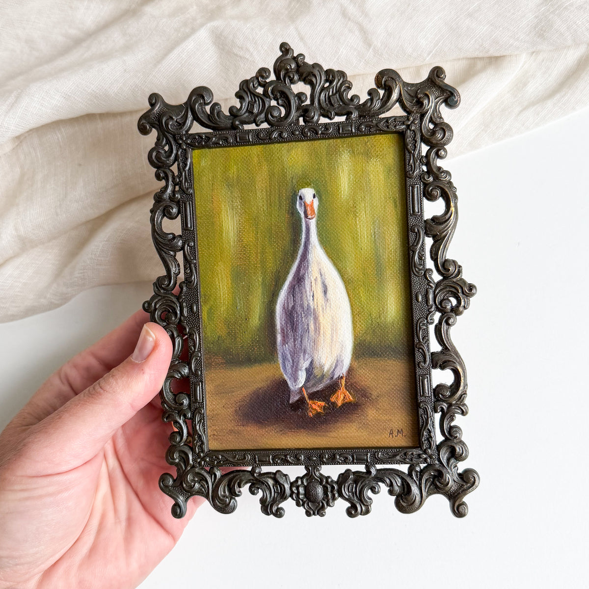 Runner Duck Original Painting