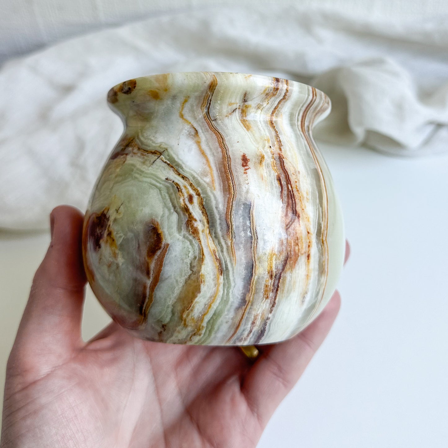 Onyx Stone Vase
