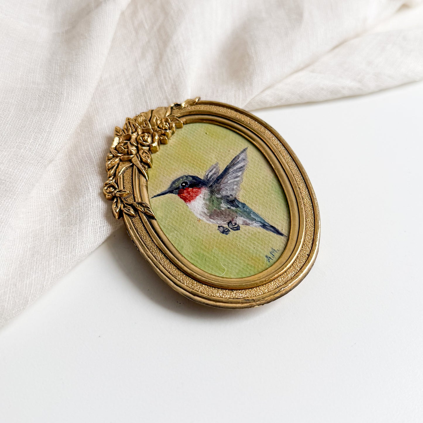 Day 25 - “Ruby-Throated Hummingbird”