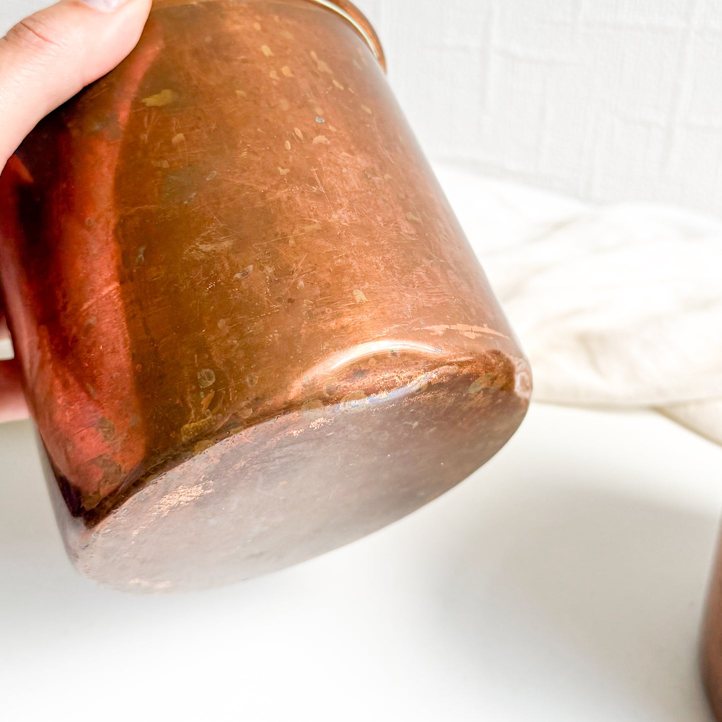 Copper Tea and Coffee Canisters