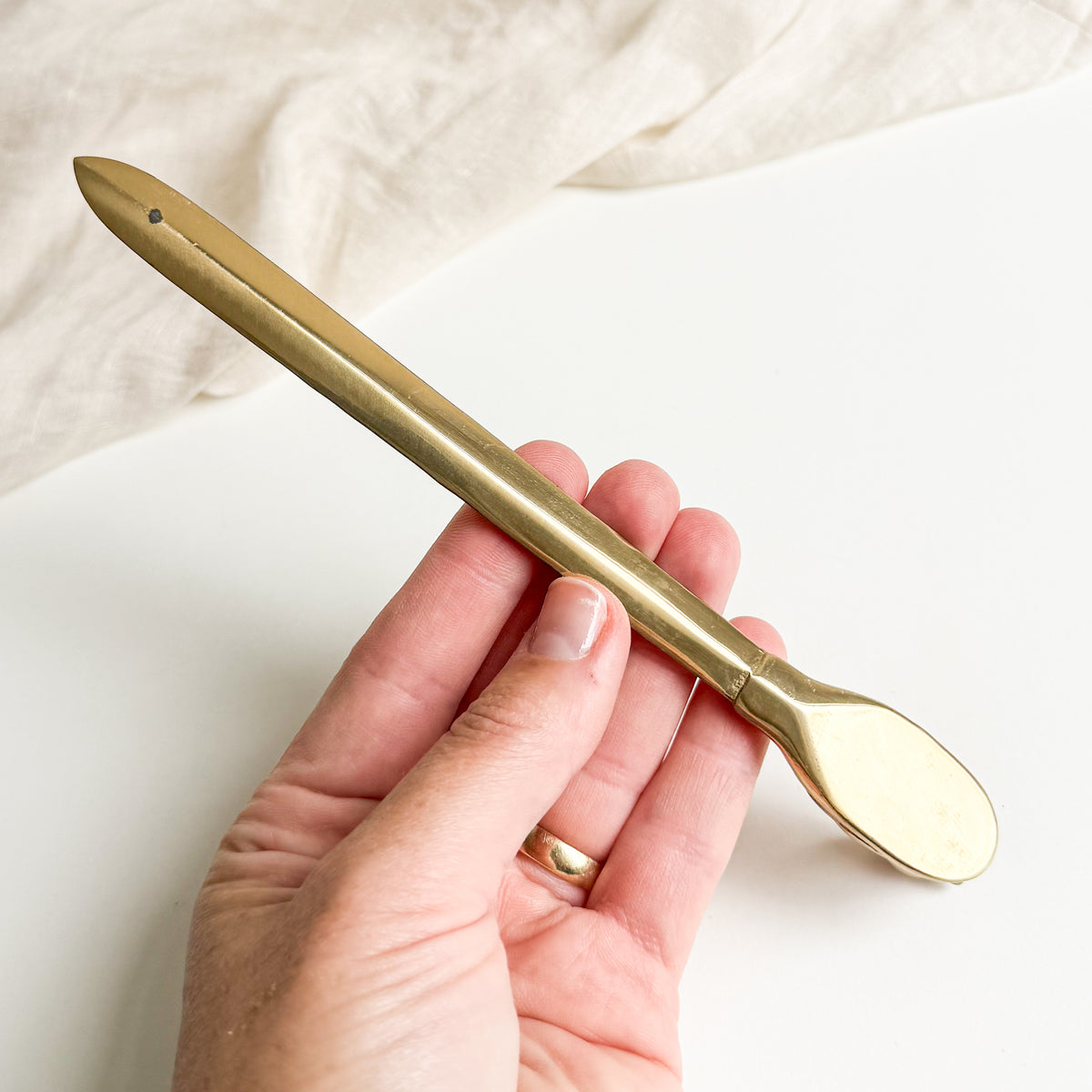 Brass Duck Letter Opener