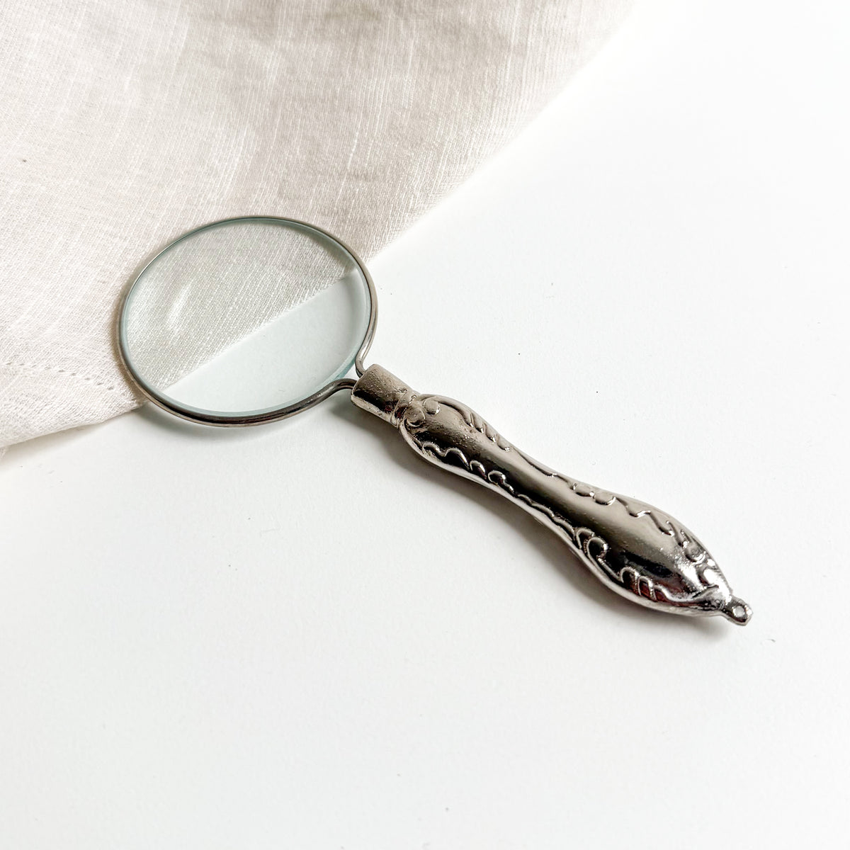 Magnifying Glass with Ornate Handle