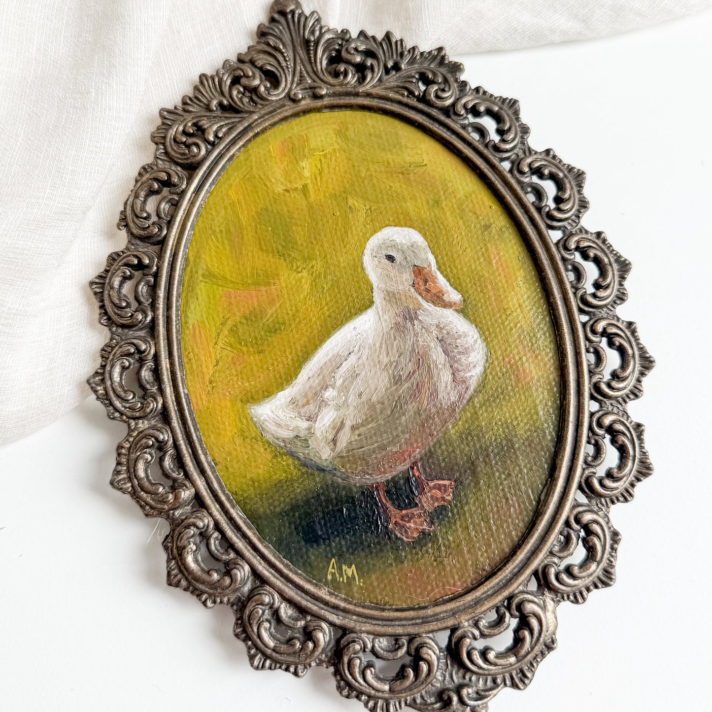 Day 1 - “Cute White Duck”