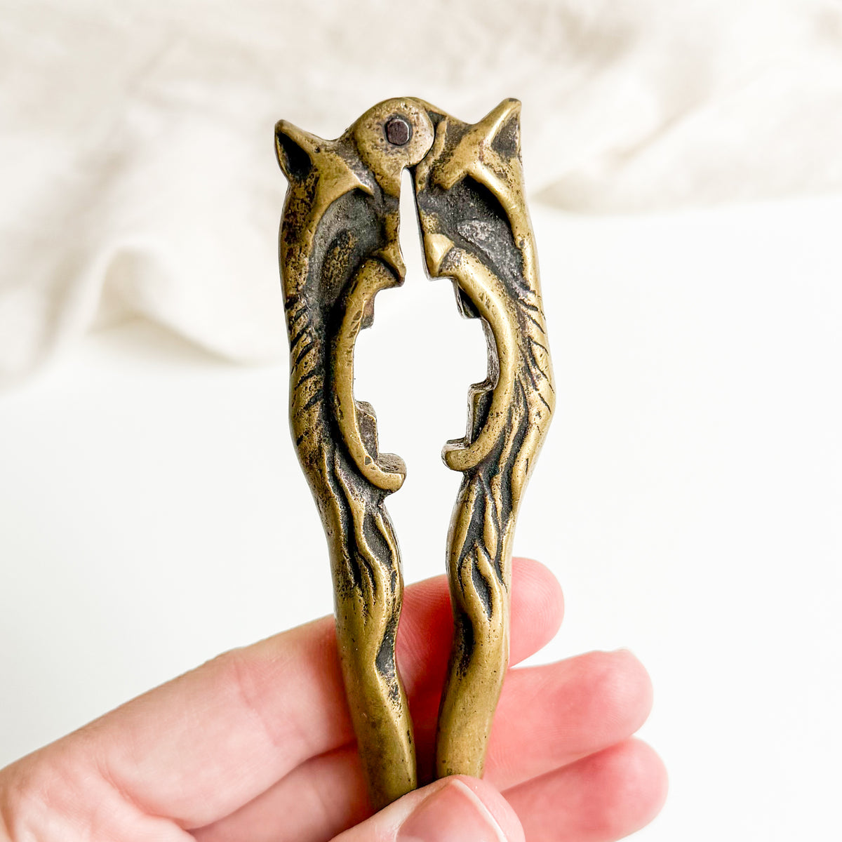 Brass Figural Nutcracker
