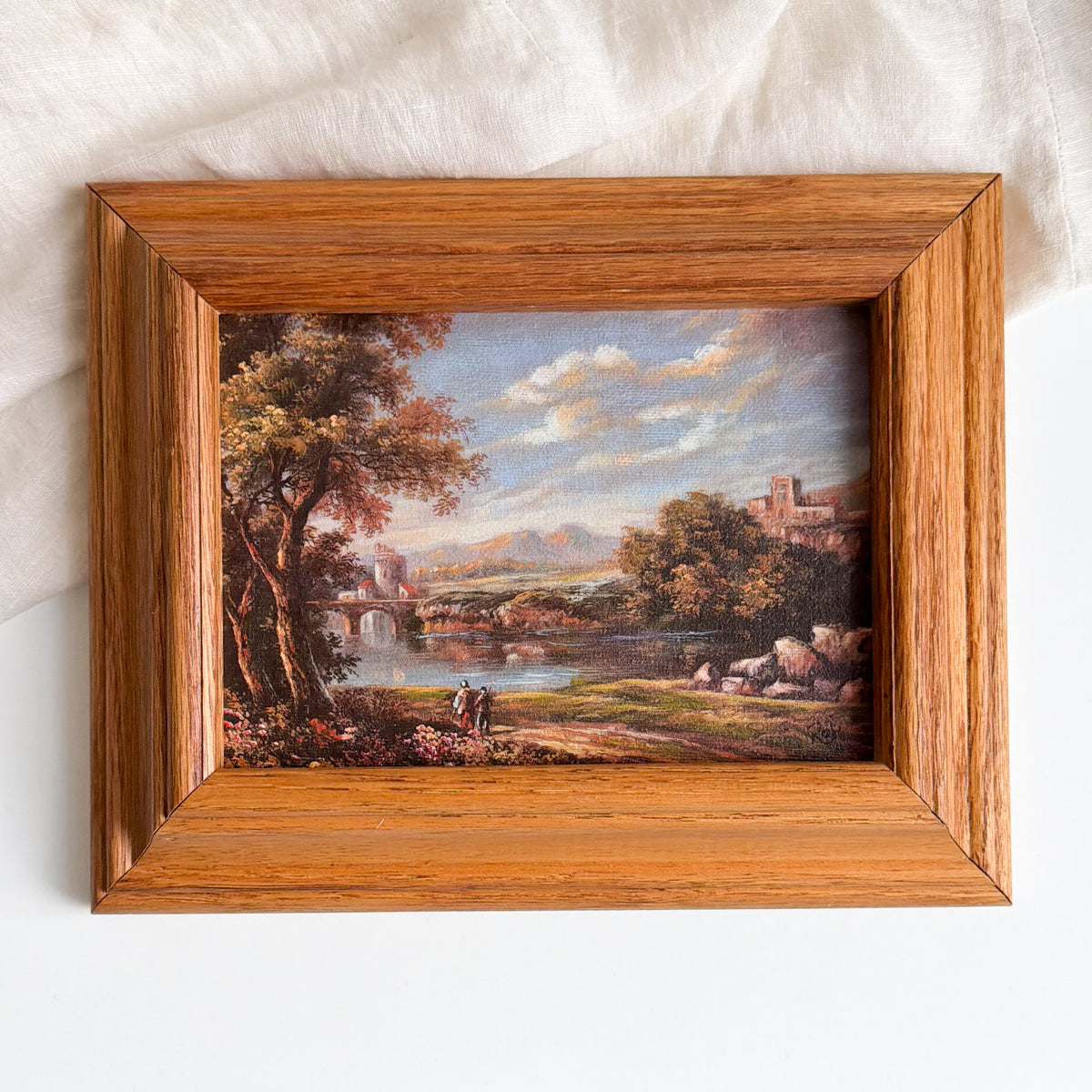 River Scene Oil Painting