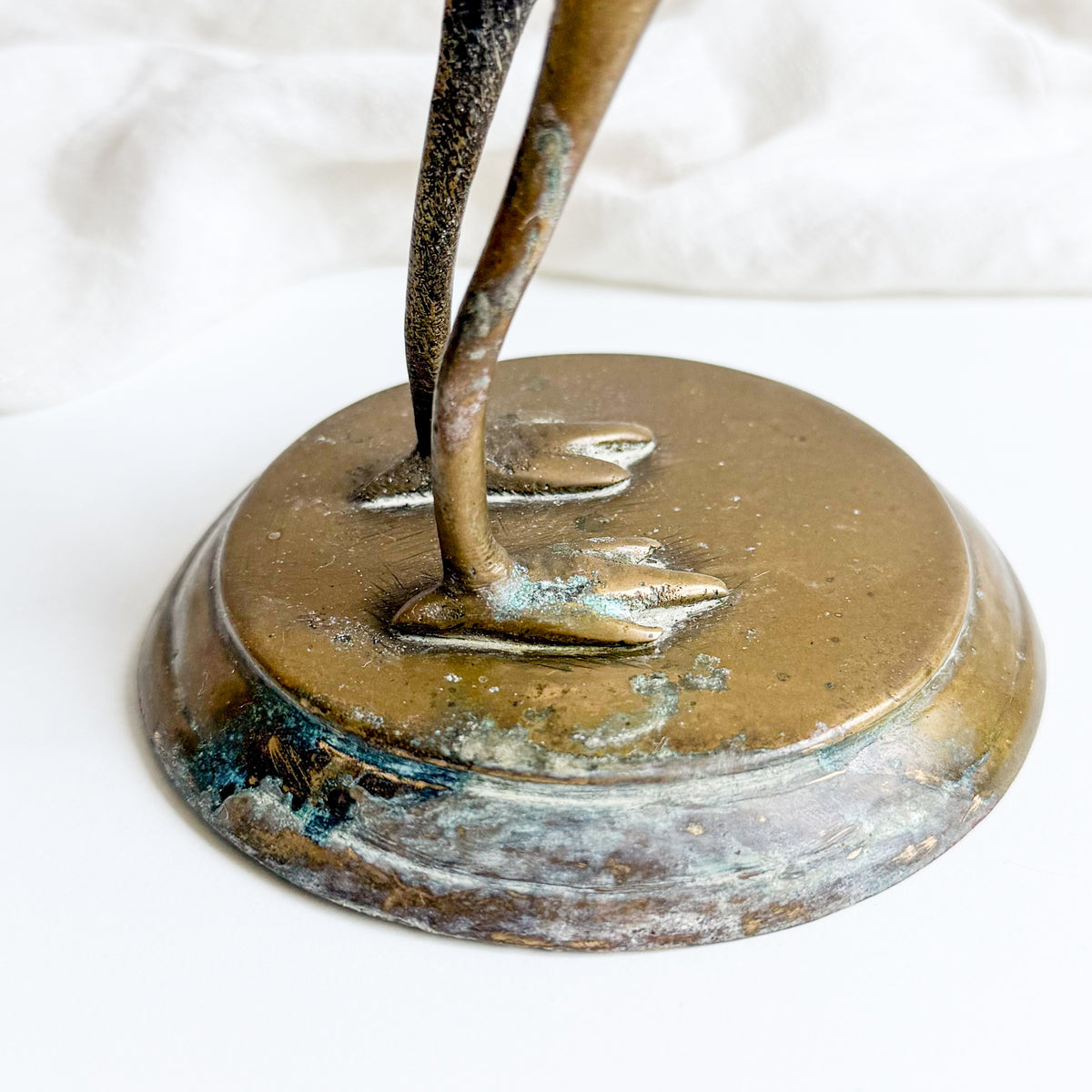 Tall Brass Bird