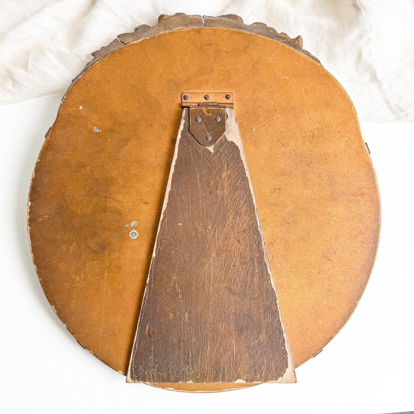Ornate Barbola Table Mirror
