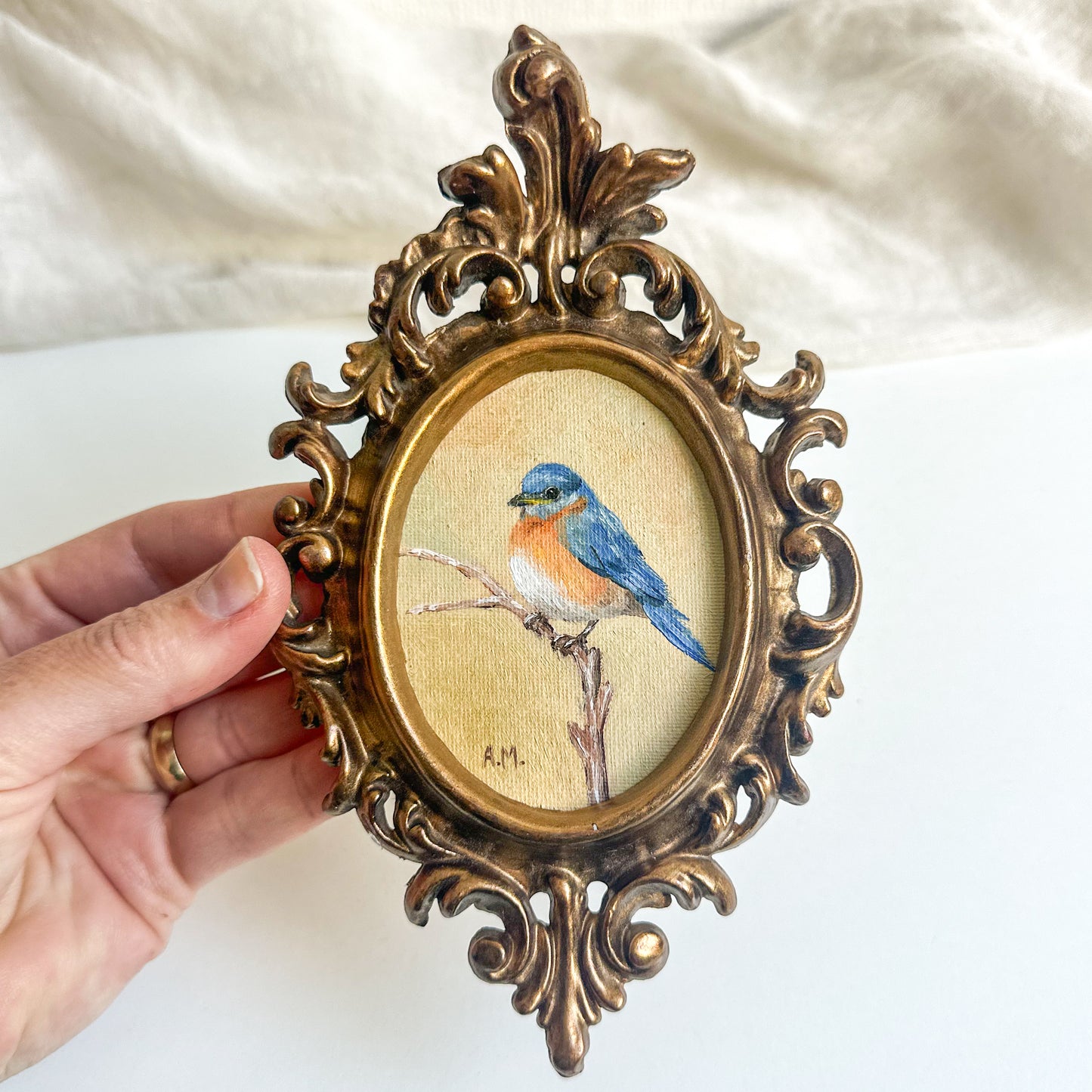 “Little Watchman” - Original Oil Painting