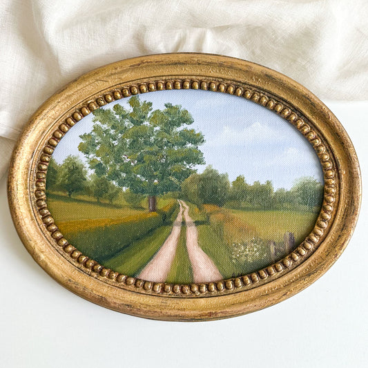 “A Road through the Valley” - Original Oil Painting