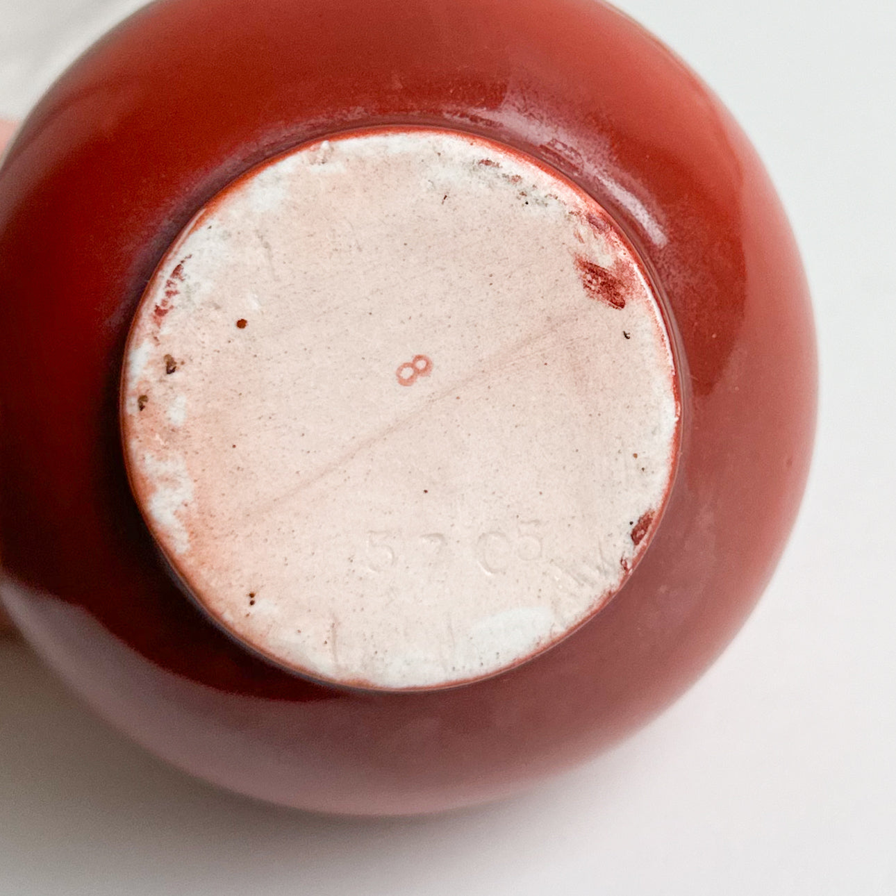 Antique Ball Shaped Bud Vase