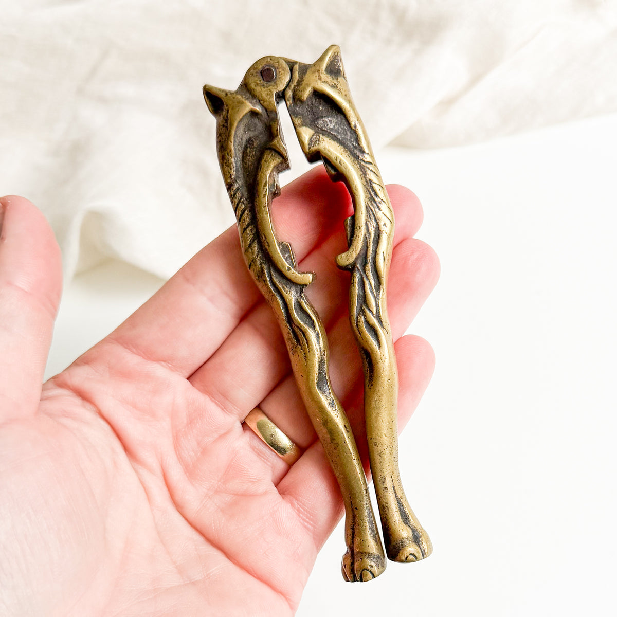 Brass Figural Nutcracker