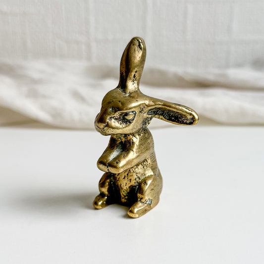 Small Brass Rabbit