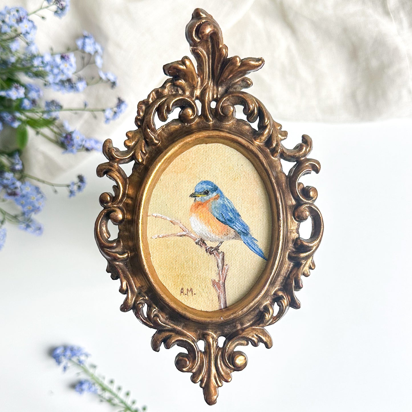 “Little Watchman” - Original Oil Painting