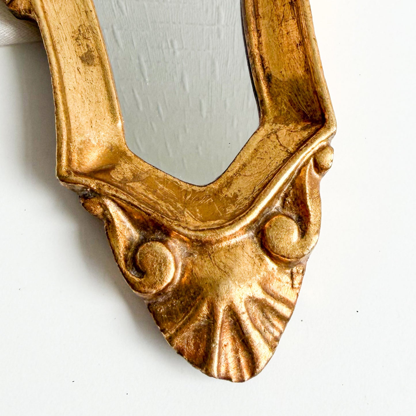 Small Italian Florentine Mirror