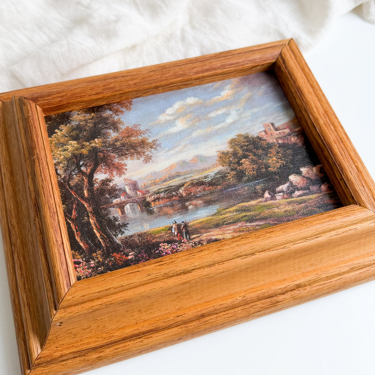 River Scene Oil Painting