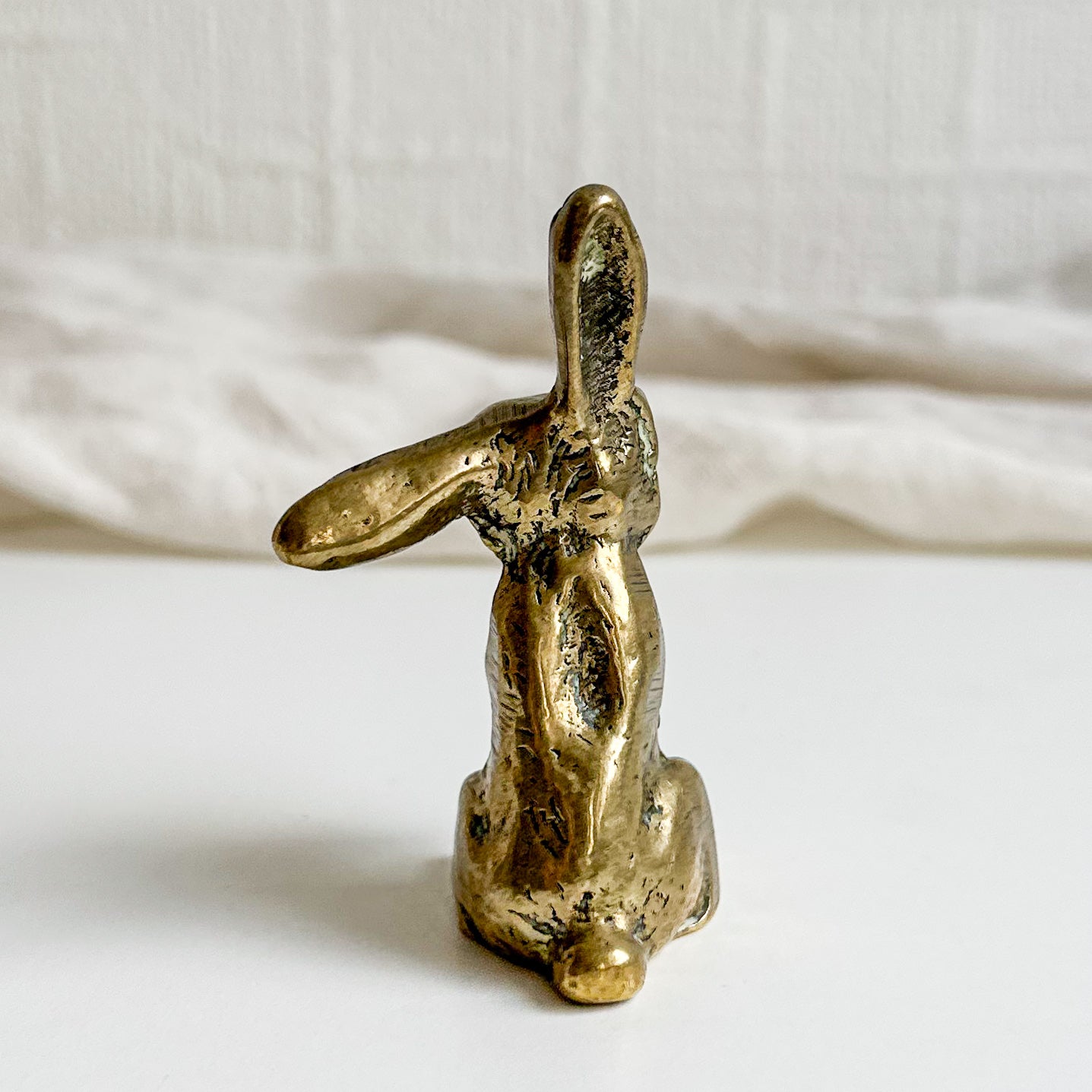 Small Brass Rabbit