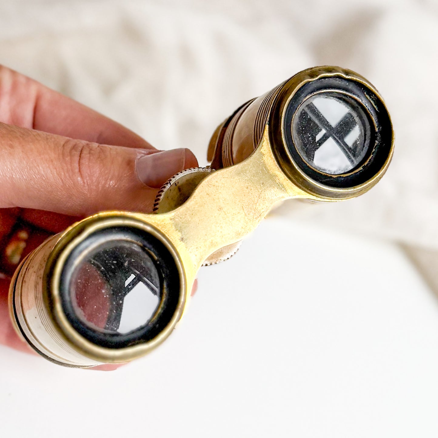 Bone & Brass Opera Glasses