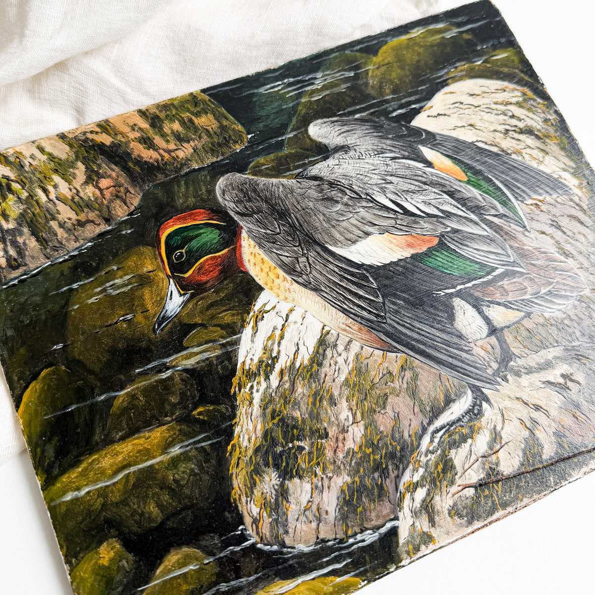 Unframed Duck Painting