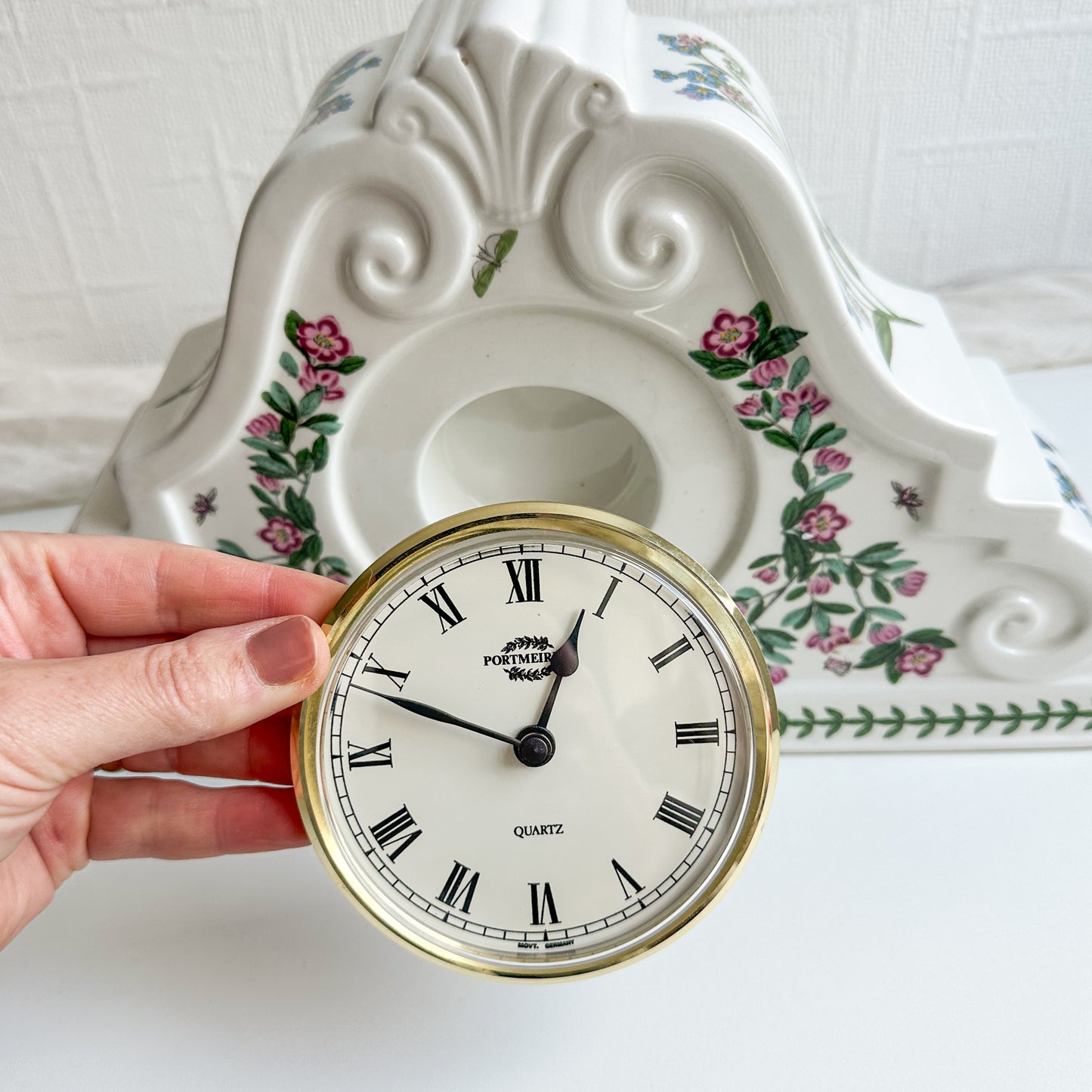 Portmeirion Mantle Clock