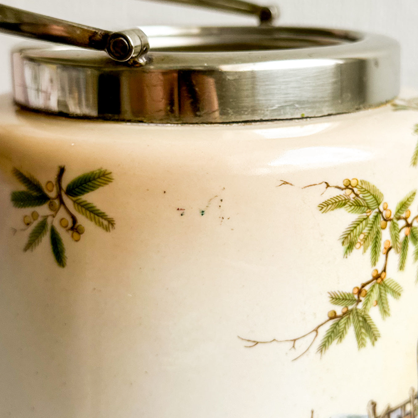 Antique Biscuit Barrel