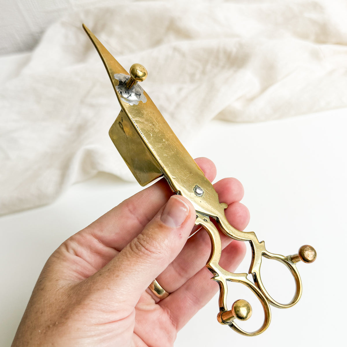 Antique Brass Wick Trimmer