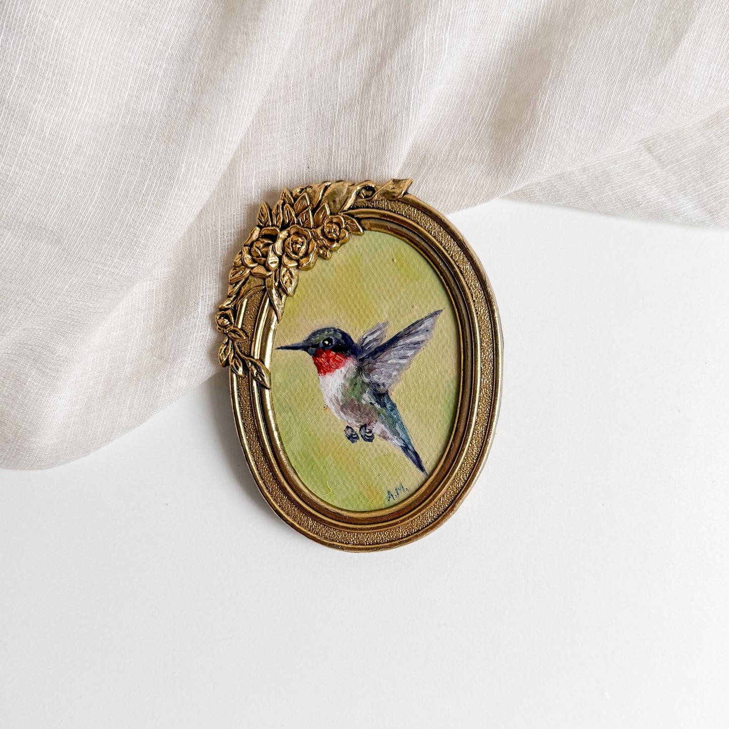 Day 25 - “Ruby-Throated Hummingbird”