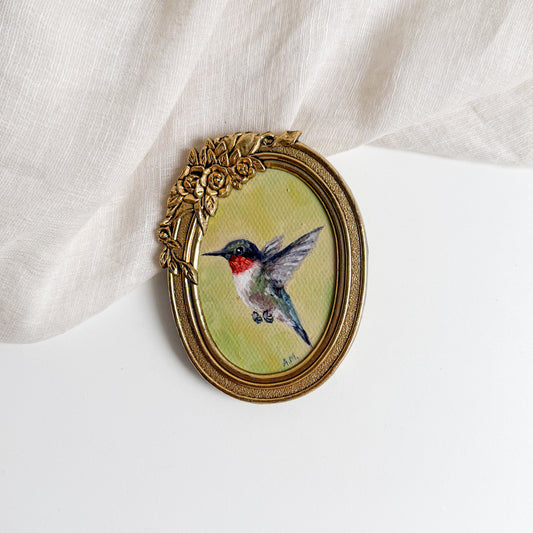 Day 25 - “Ruby-Throated Hummingbird”