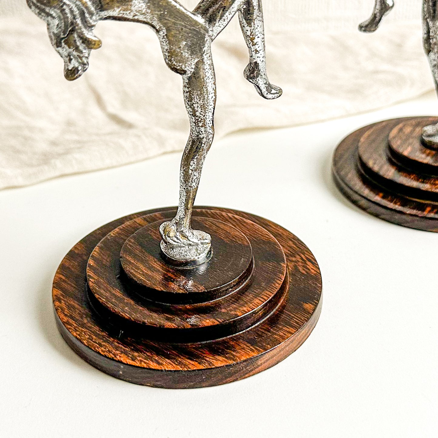 Pair of Art Deco Candlesticks