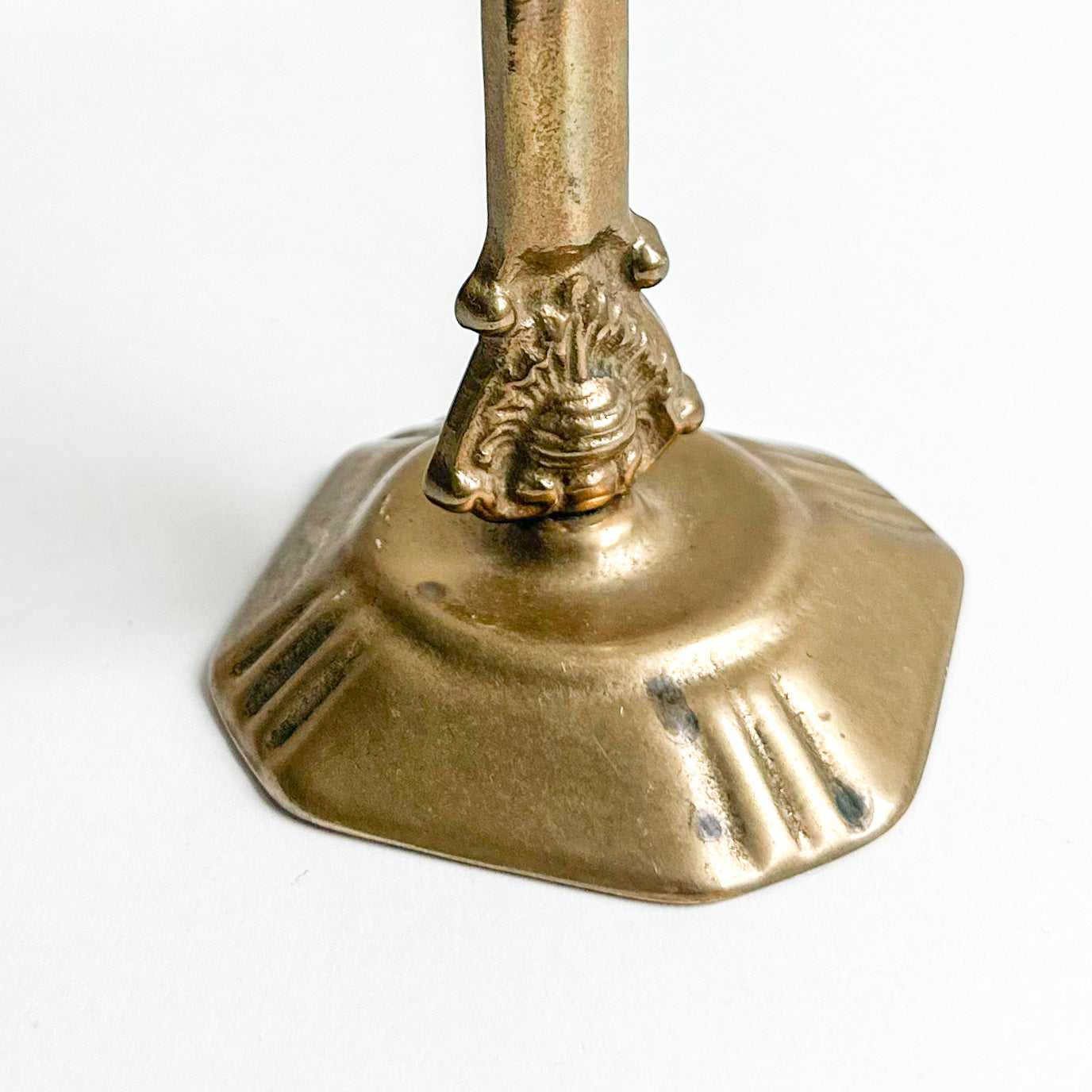 Freestanding Brass Crucifix
