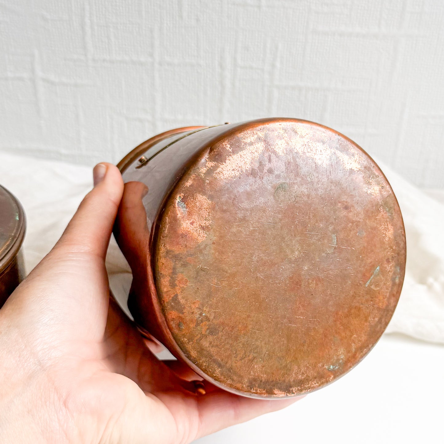 Copper Tea and Coffee Canisters