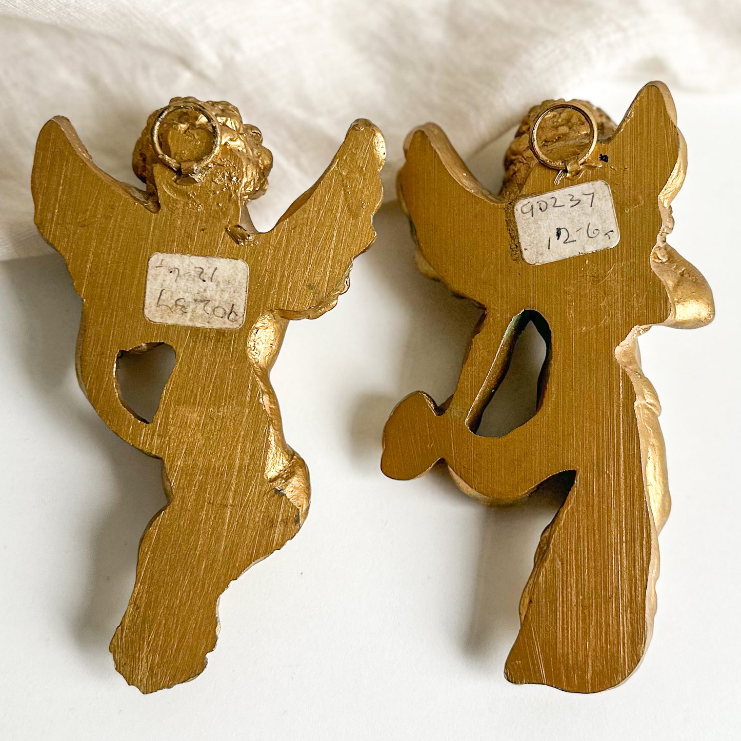 Pair of Cherub Wall Decorations