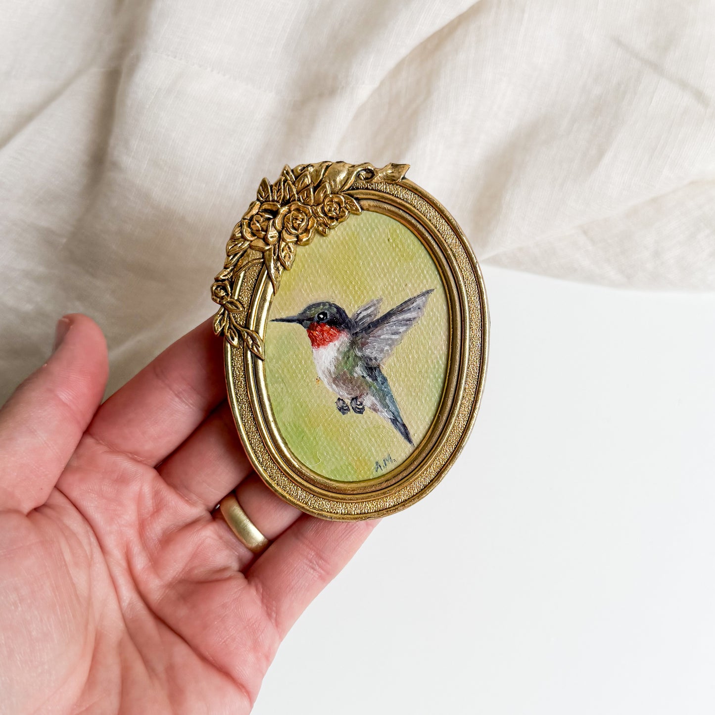 Day 25 - “Ruby-Throated Hummingbird”