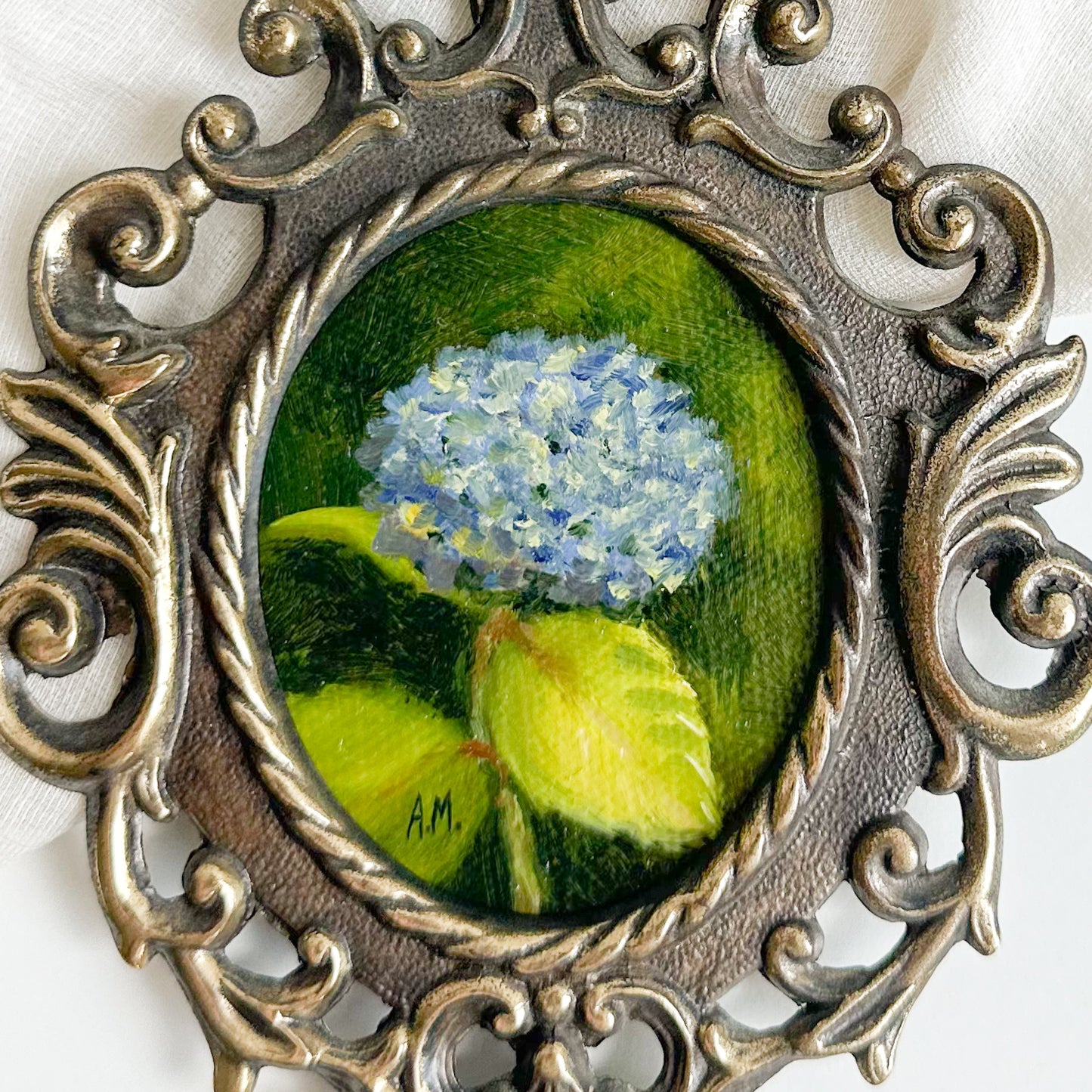 “Midsummer Blue” - Original Oil Painting