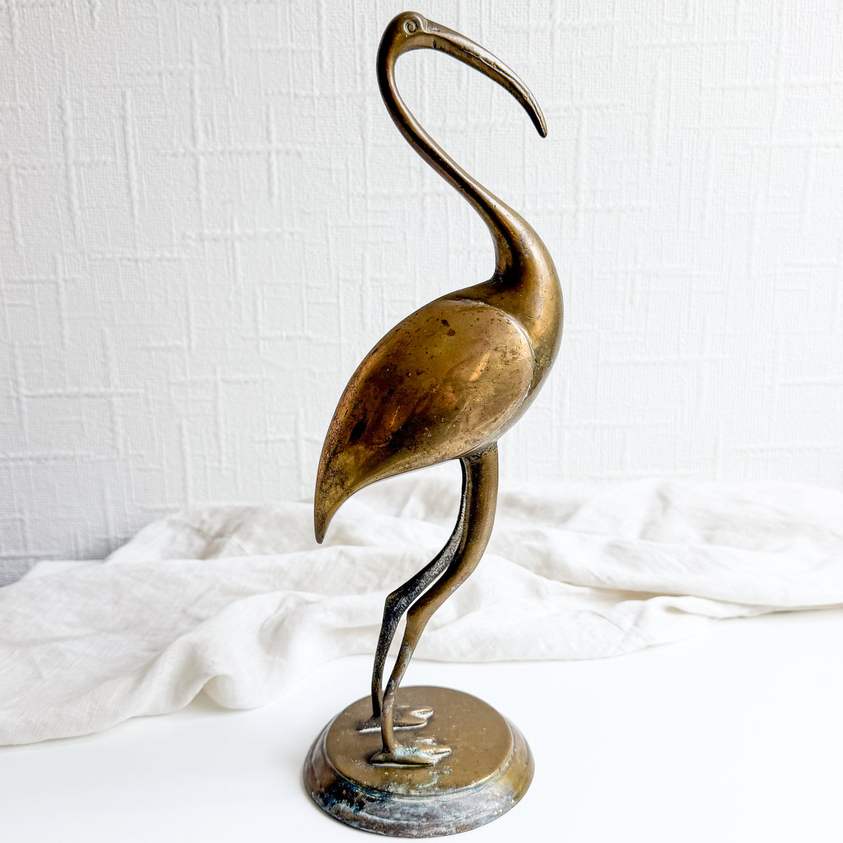 Tall Brass Bird