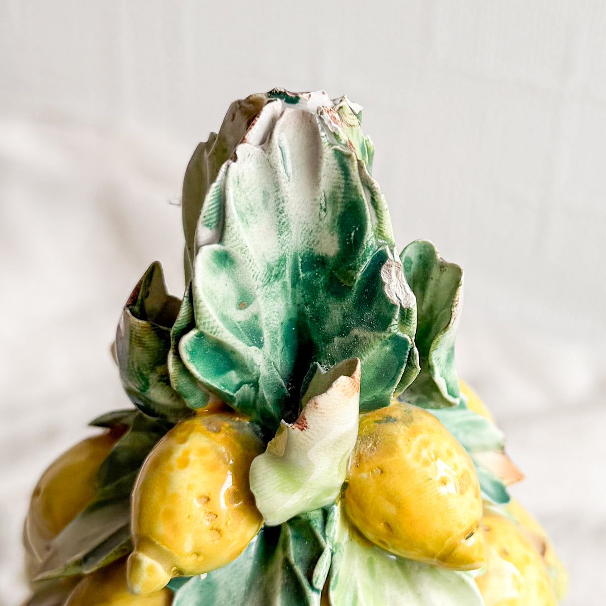 Capodimonte Ceramic Lemon Topiary