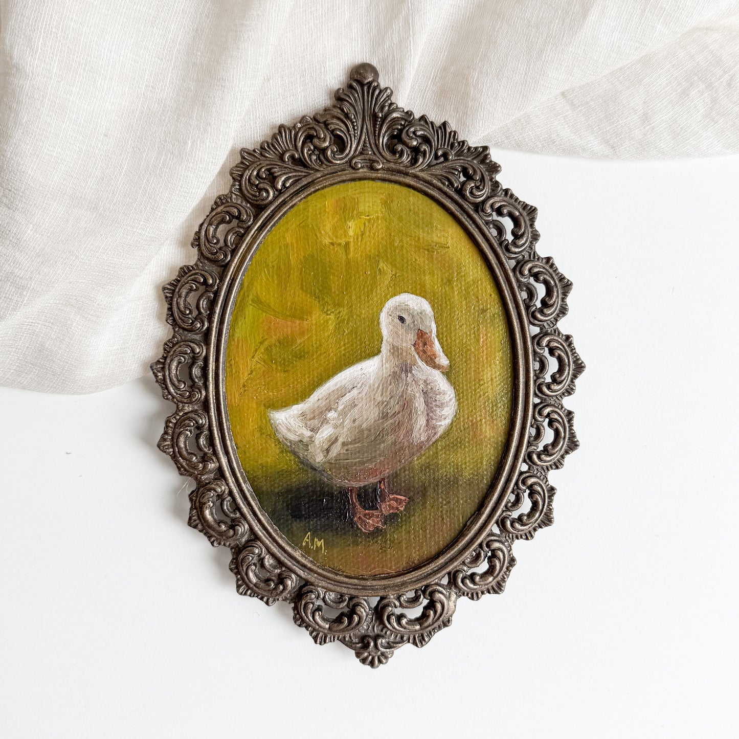 Day 1 - “Cute White Duck”